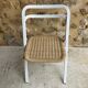 Set of 4 white chairs Giorgio Cattelan