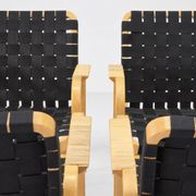 Model 45 Lounge Chairs by Alvar Aalto for Artek, 1970s, Set of 4