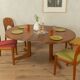 Table à manger des années 1960, CJ Rosengaarden