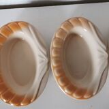 Set of 3 Charles Amand crab-shaped ramekins