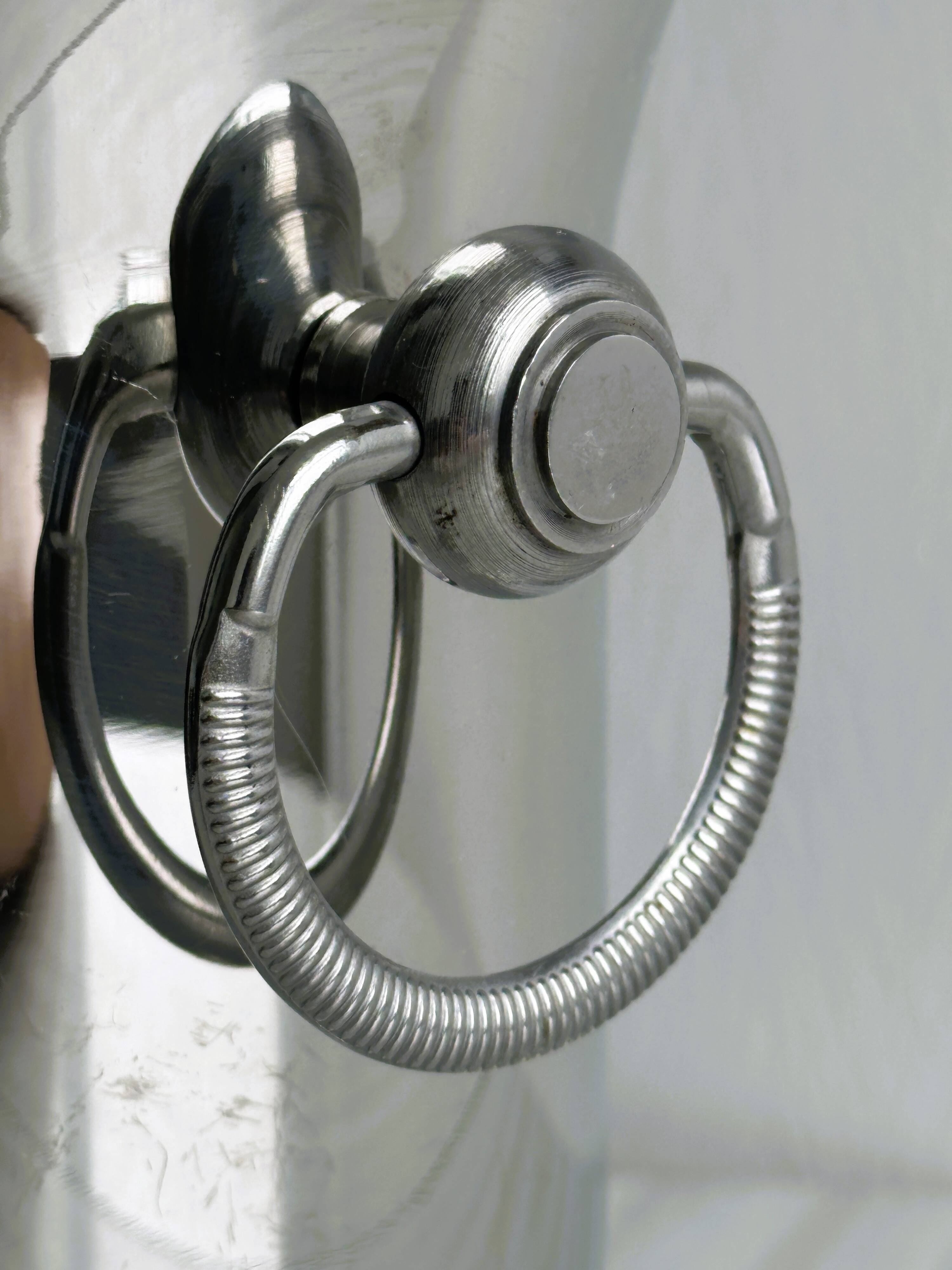 Silver metal champagne bucket