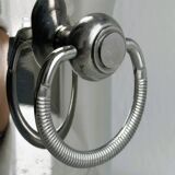 Silver metal champagne bucket