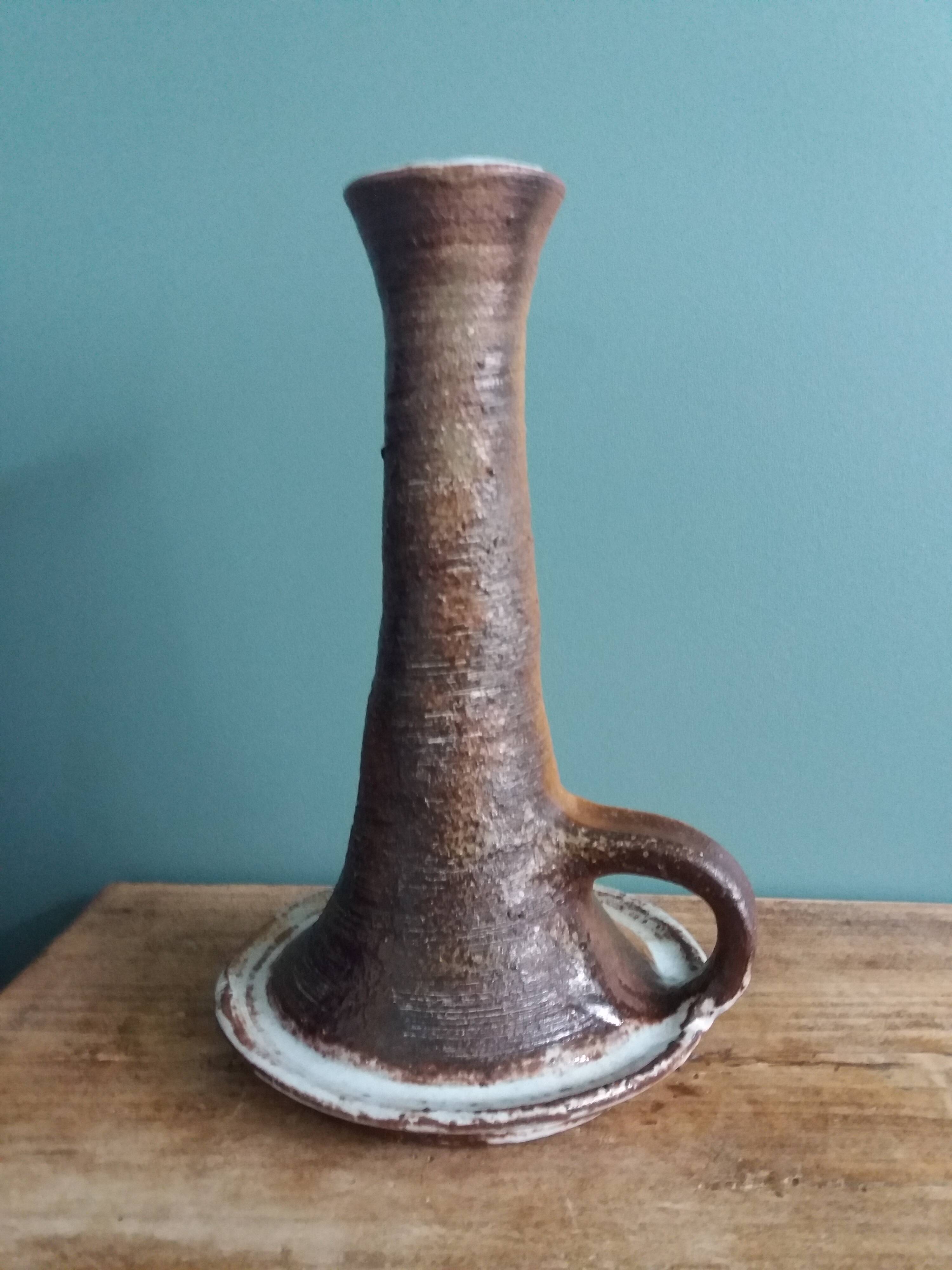 Candle holder signed Cécile Dein