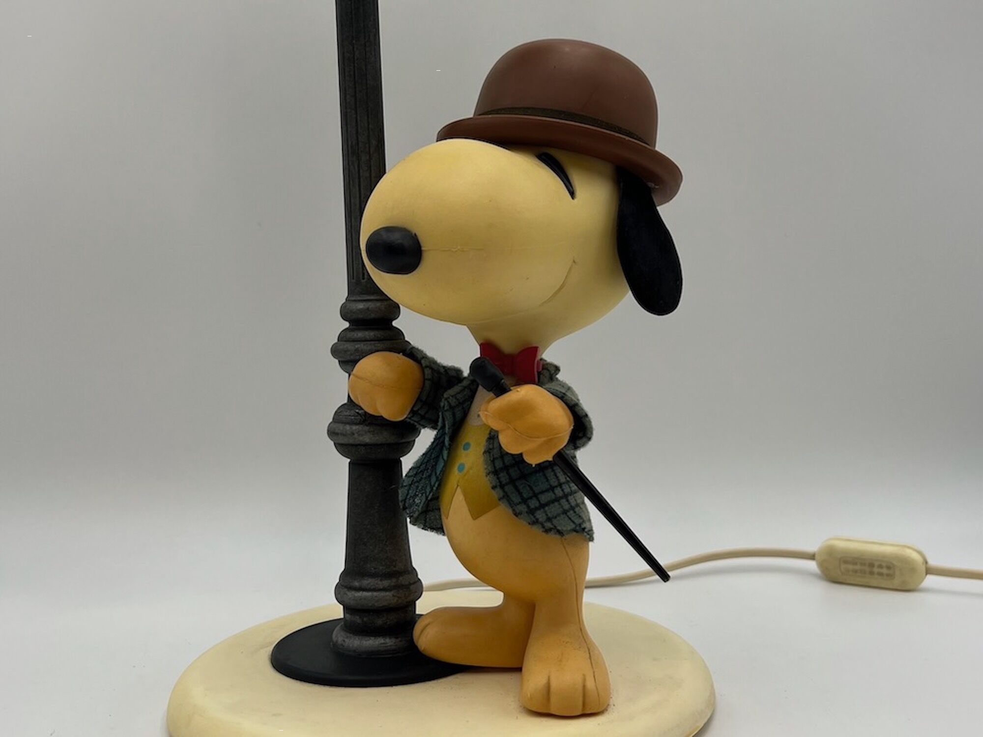 Snoopy dog bedside lamp by Nuova Linea Zero, 80s