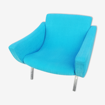 Vintage turquoise armchair