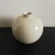 Cracked ceramic ball vase