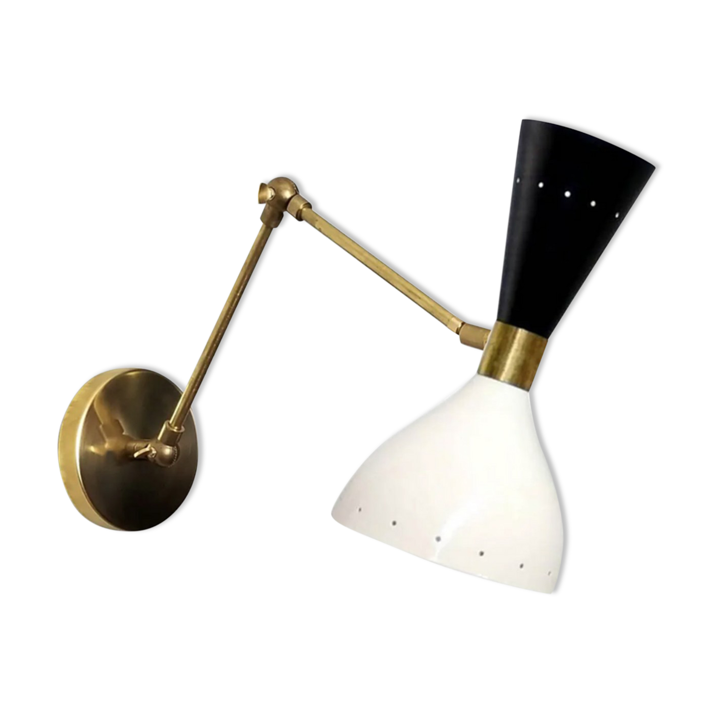 Articulable Black &White Moonlight wall lamp