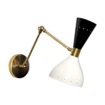 Applique moonlight noir&blanc articulable