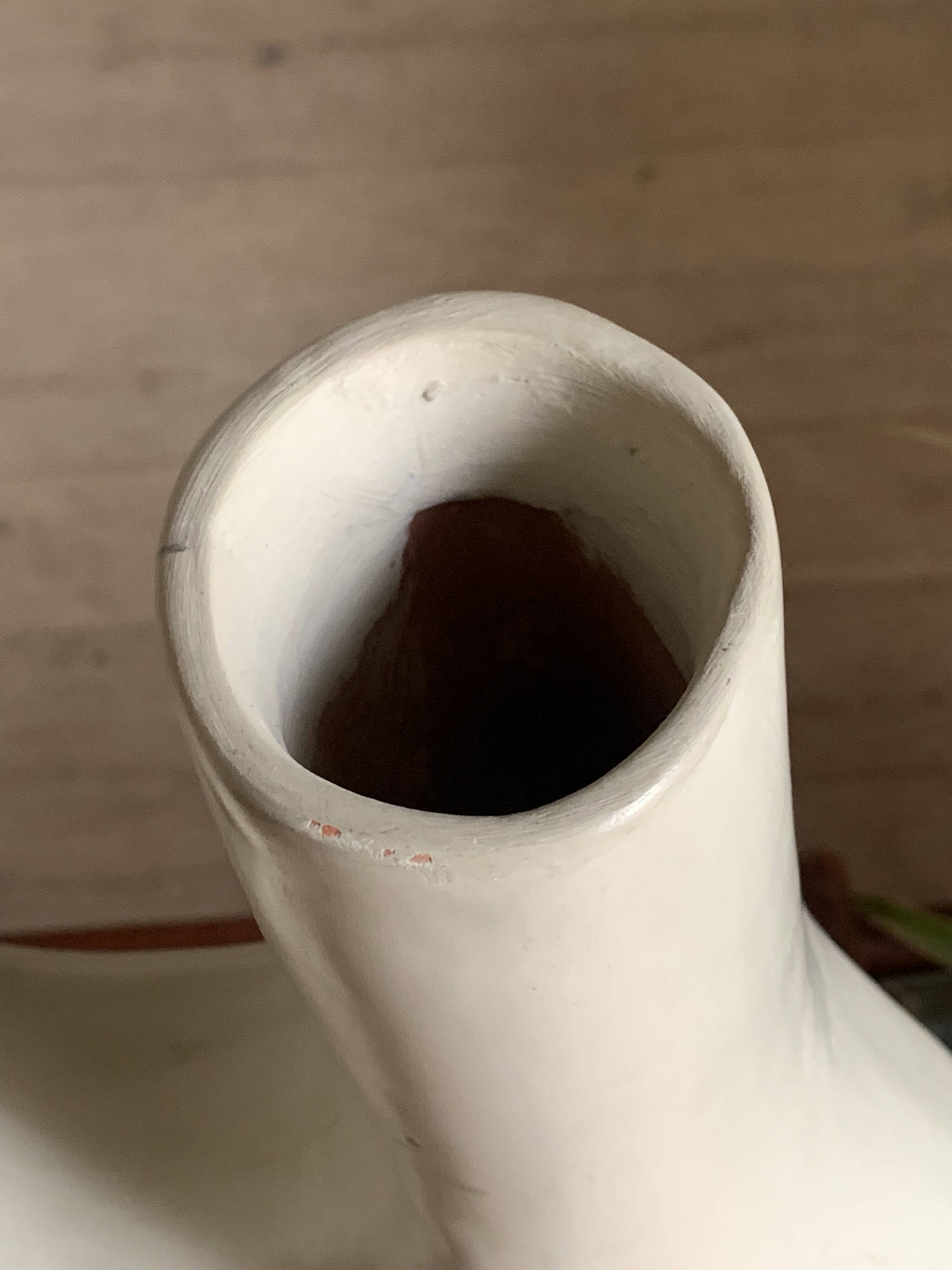 Vintage ceramic abstract biomorphic vase