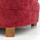 50s, Danish design, refurbished armchair, vintage velour