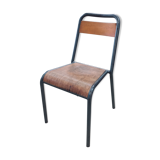 Authentique chaise d'école Stella