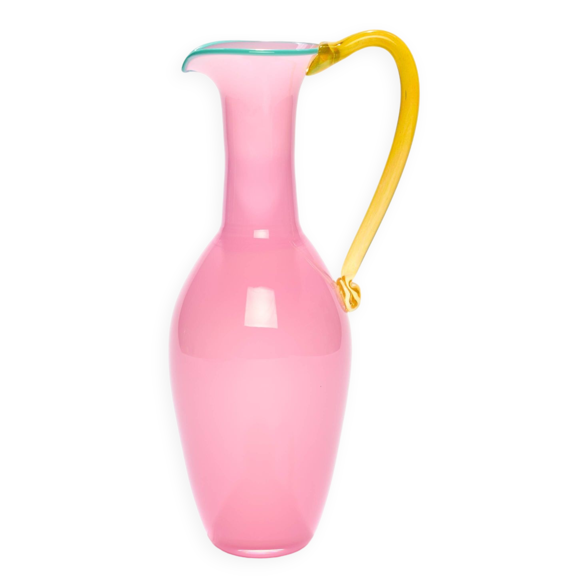 Tall Pitcher in Hot Pink