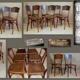 6 chairs Thonet bistro