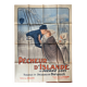 Affiche cinéma originale "Pecheur d'Islande" Jacques de Baroncelli 120x160cm 1924