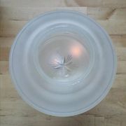 Globe de lampe vintage soucoupe