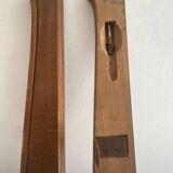 Ancien lit en bois et cannage