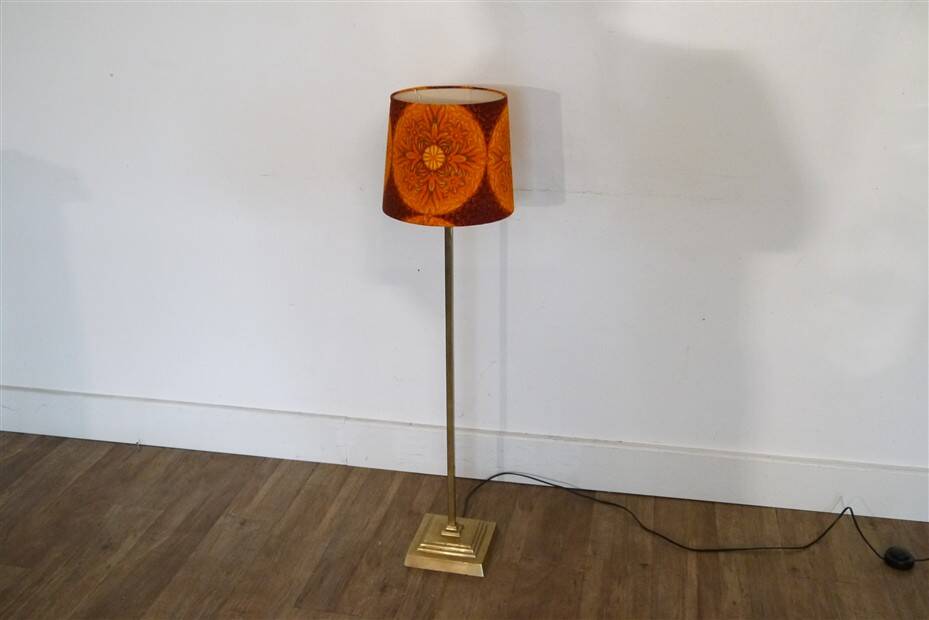 Italian brass reading lamp 1970