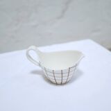 Saucière vintage ceramic pot by the Longchamp manufacture, France
