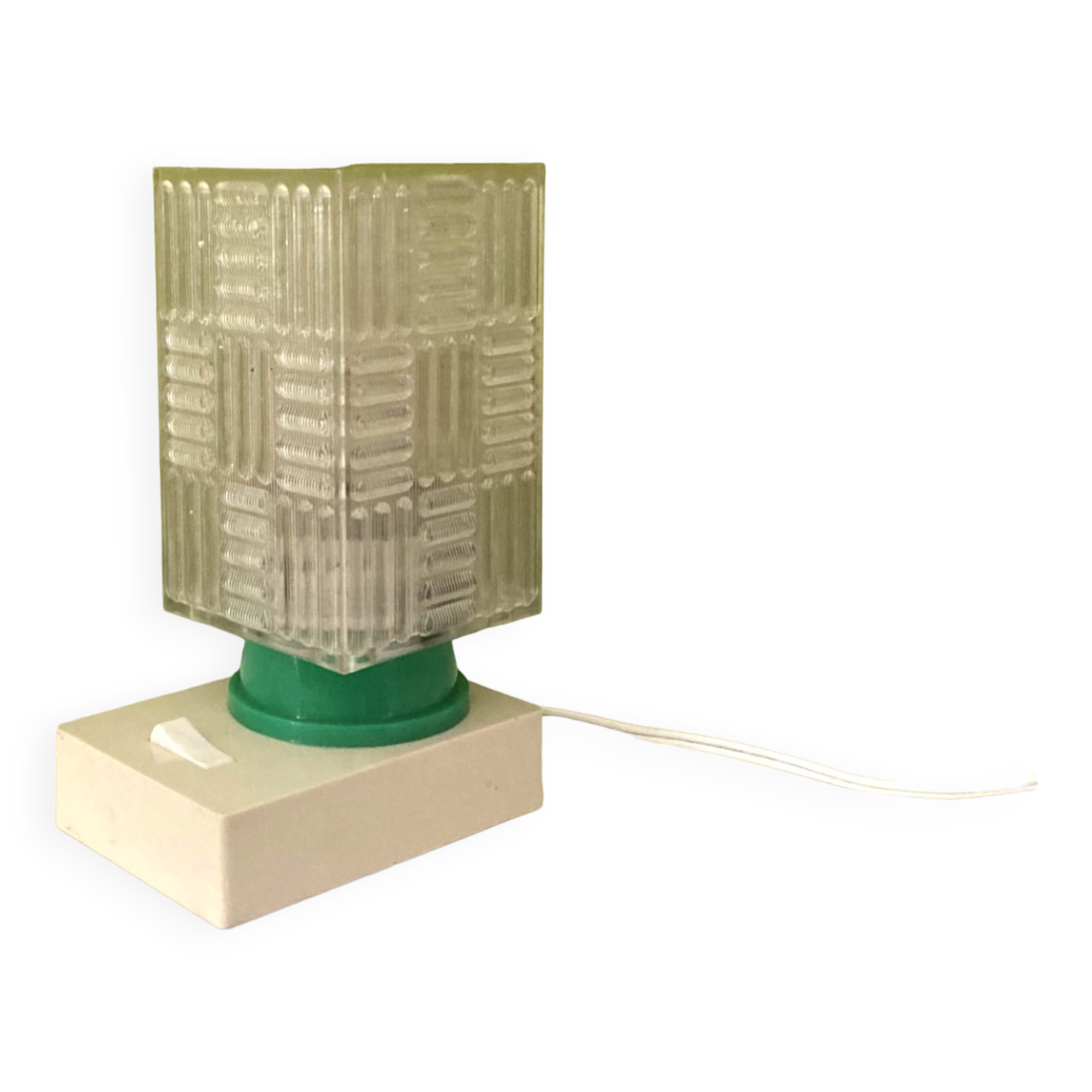 Lampe à poser en plastique
