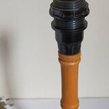 “Bamboo” lamp in vintage turned wood