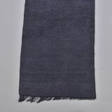 Vintage Black Hemp Rug sku3956