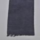Tapis en chanvre noir vintage sku3956
