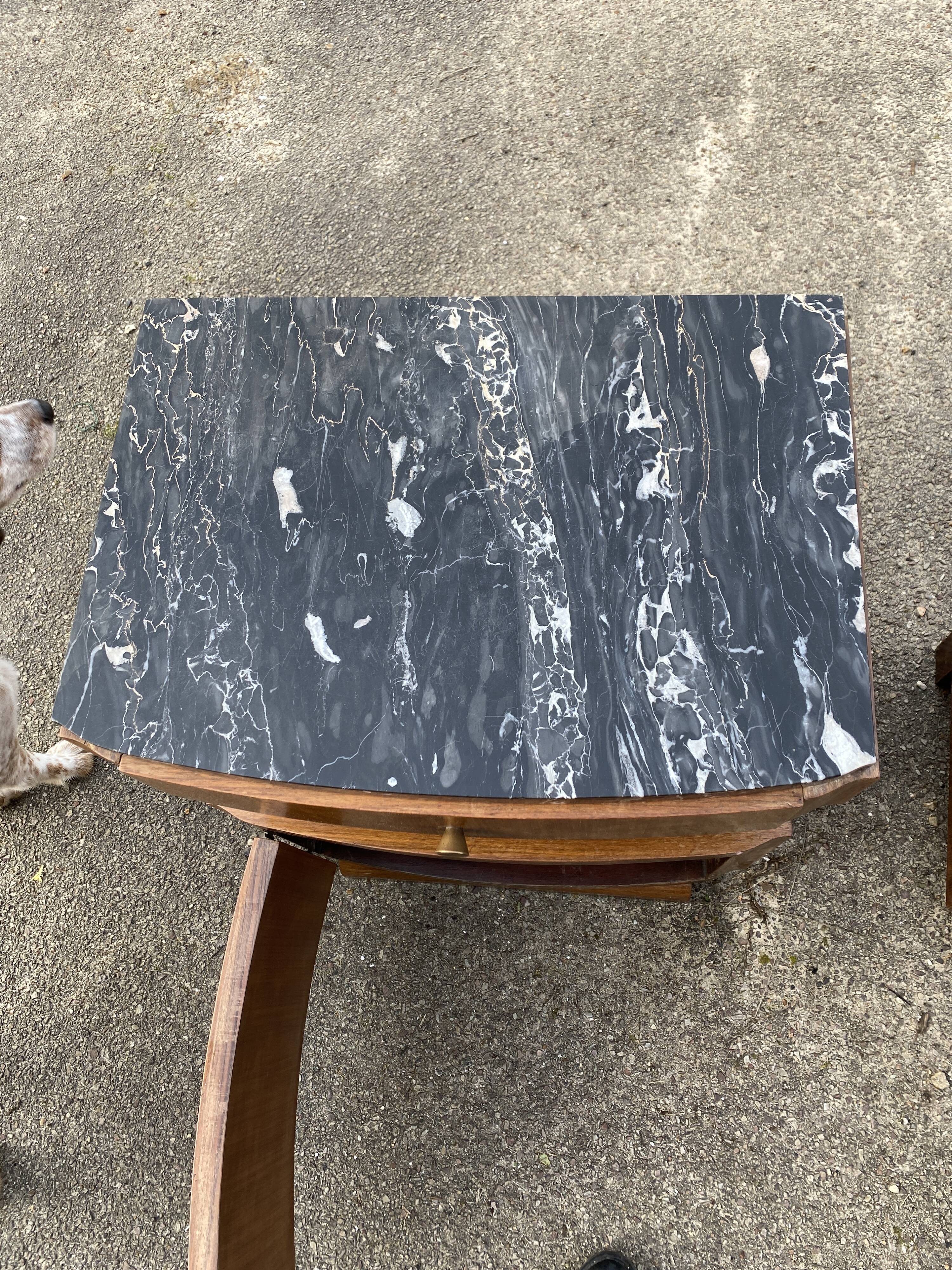 Pair of art deco bedsides