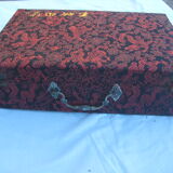 Ancien coffret chinois de luxe, 12  bols porcelaine