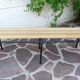Dressing room bench 50s