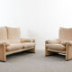 Set of Maralunga 2-seater & armchair by Vico Magistretti for Cassina, Italy