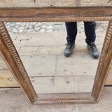 Burmese teak mirror