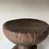 African folk art stool