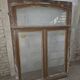 Old oak window from the early 20th century.