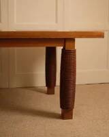 Sculptural wooden table