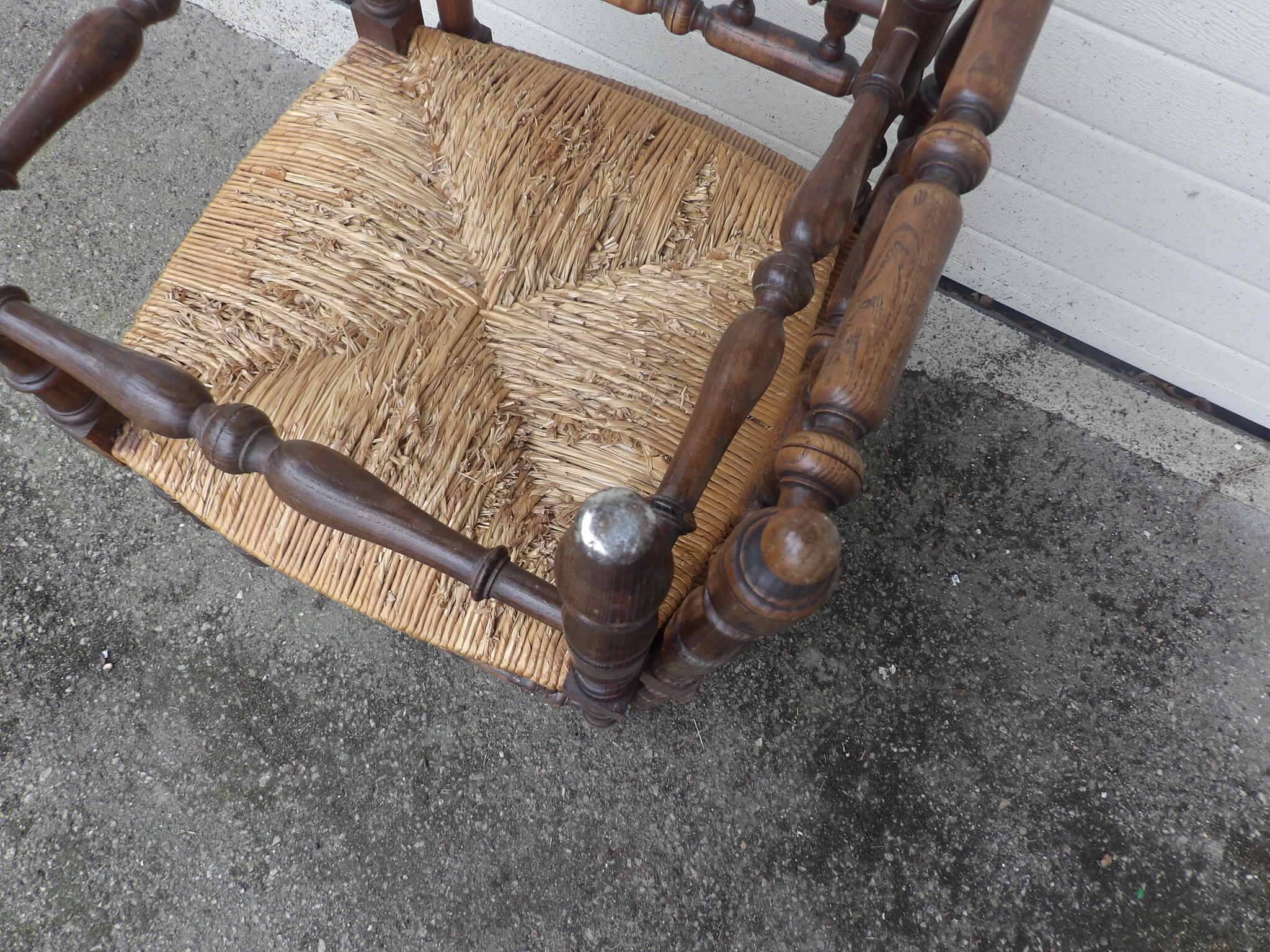 paire de fauteuils de coin