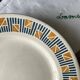 6 flat plates Dolly Faïencerie Nouvelle