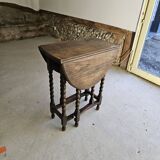 Folding oak table
