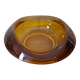Amber glass ashtray or empty pocket