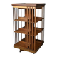 Large Revolving Mahogany Bookcase, England – Late 19th Century