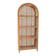 Large woven bamboo shelf