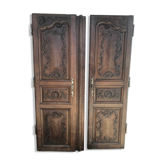 Wooden period cabinet door
