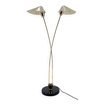 Lampadaire Mid-Century en Laiton par Napako, 1960s