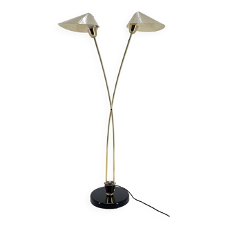 Lampadaire Mid-Century en Laiton par Napako, 1960s