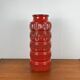 Large West Germany red glazed ceramic vase