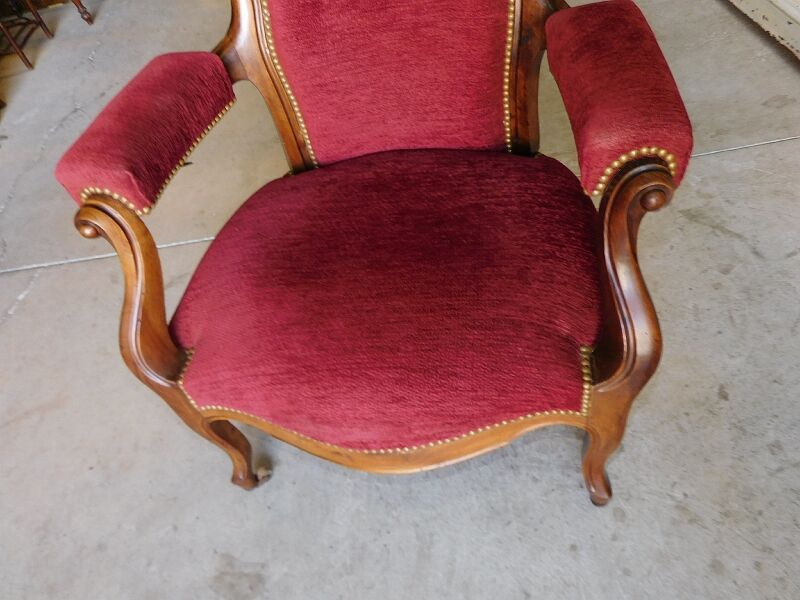 Armchair voltaire relax in cremaillere
