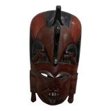 African carved wooden mask from the 1960s