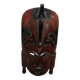 Masque africain en bois sculpté des années 1960