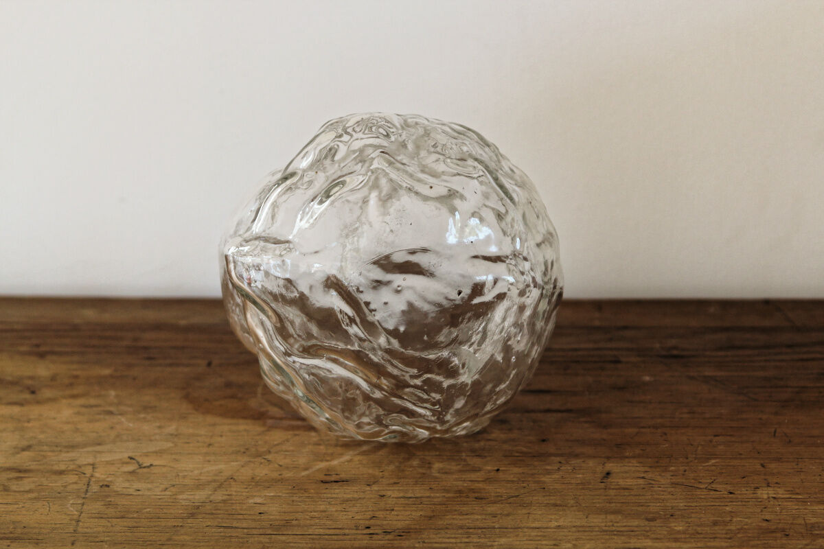 Vintage glass marotte