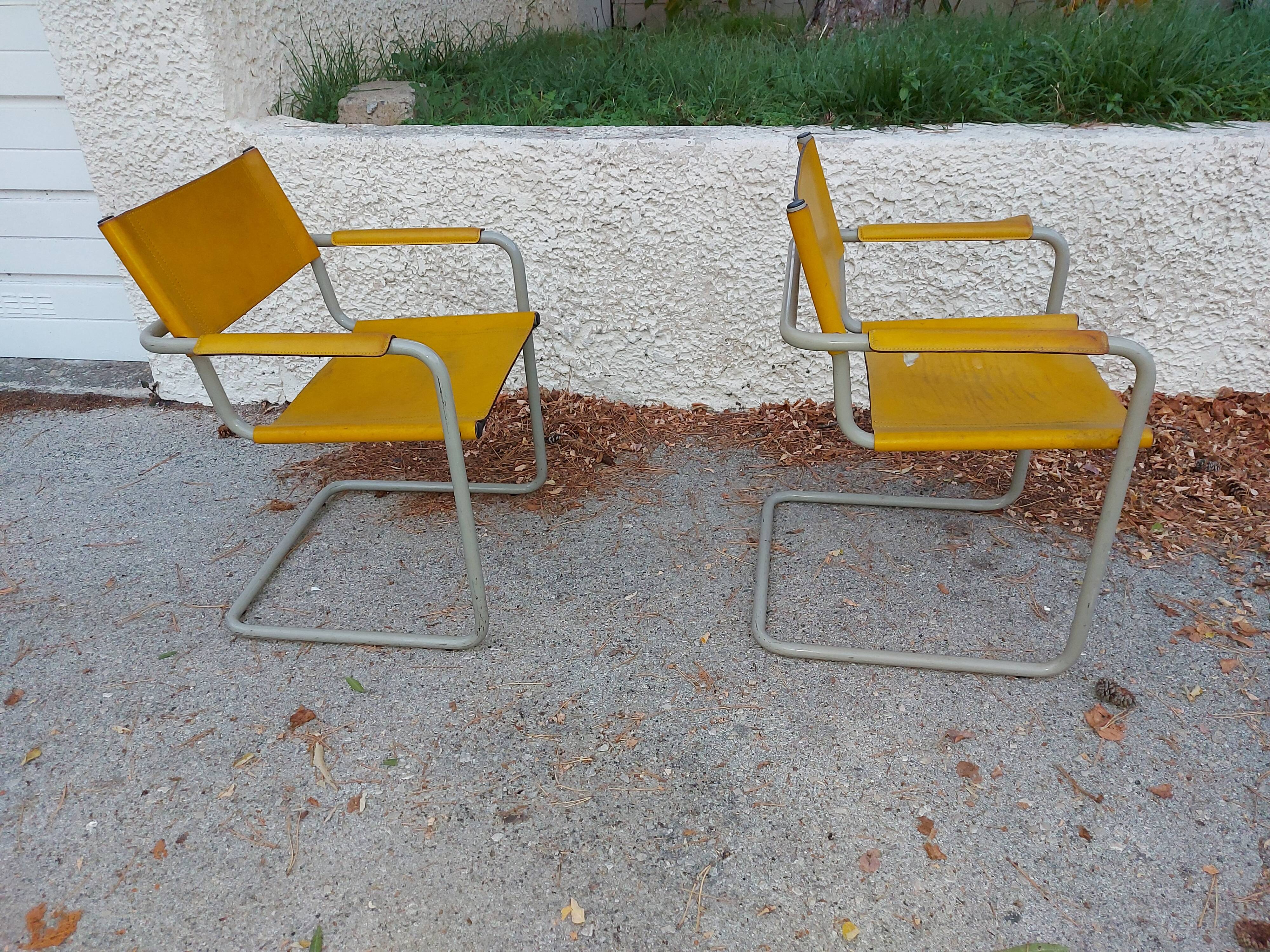 Two Italian Matteo Grassi armchairs