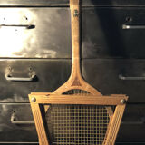 Wooden tennis racket